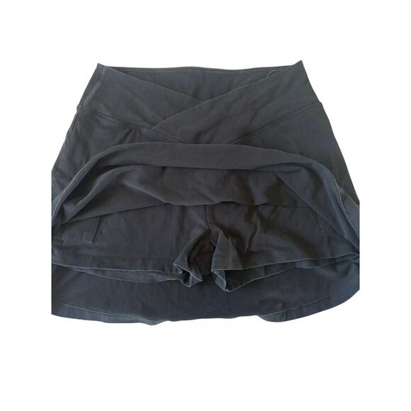 PINK Victoria’s Secret Skort XL Black Athleisure Crossover Waist Pockets - Picture 4 of 7